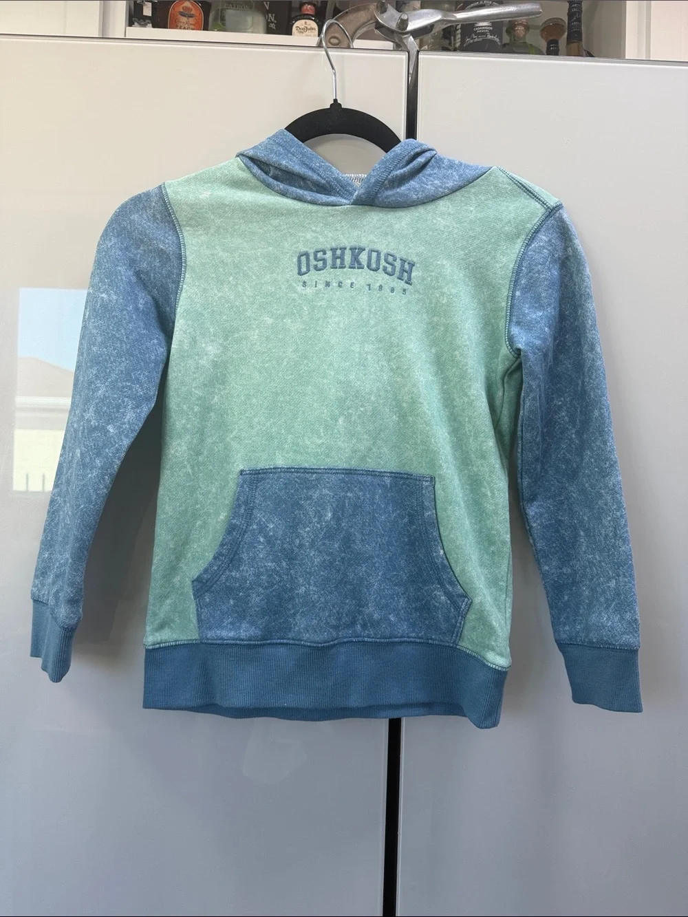 OshKosh B'gosh Light Blue Kids Hoodie Sweatshirt